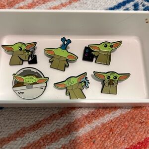 FINAL PRICE!✨Baby Yoda Enamel Pin Set